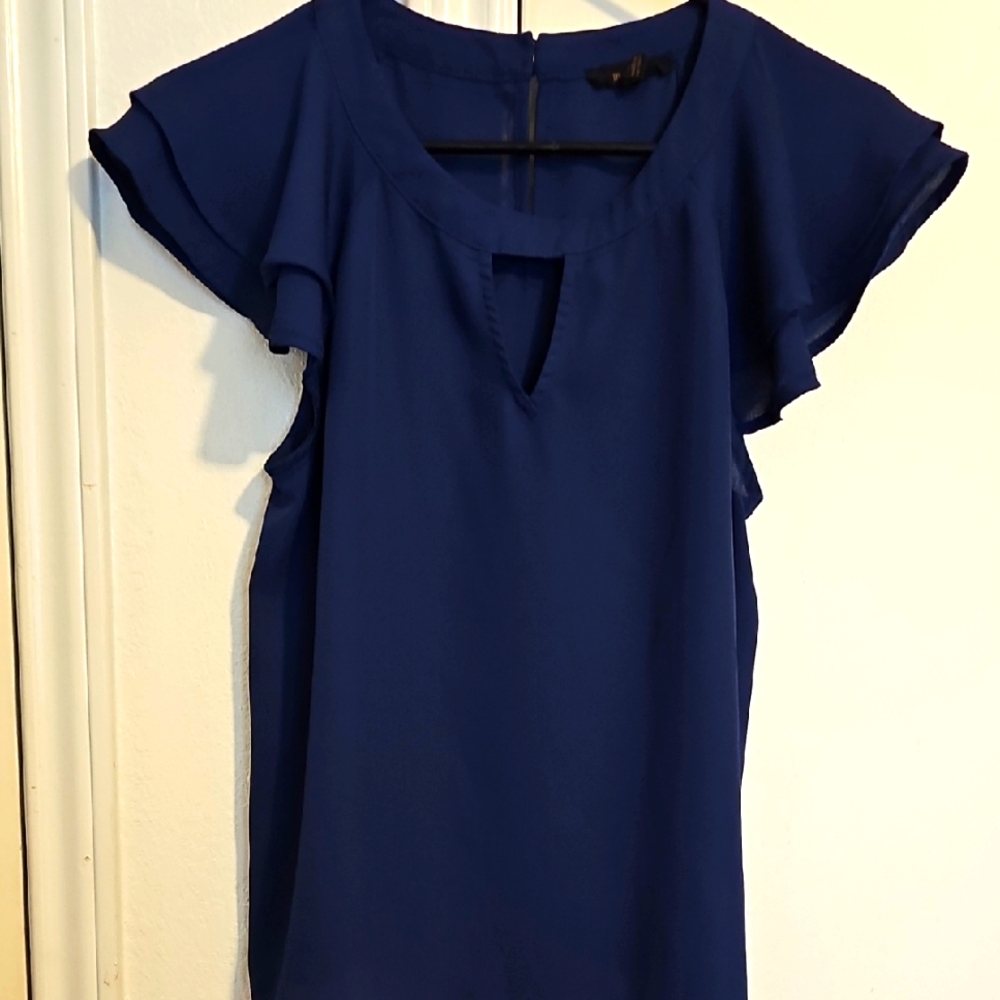 Mine Navy Blue Women's Blouse